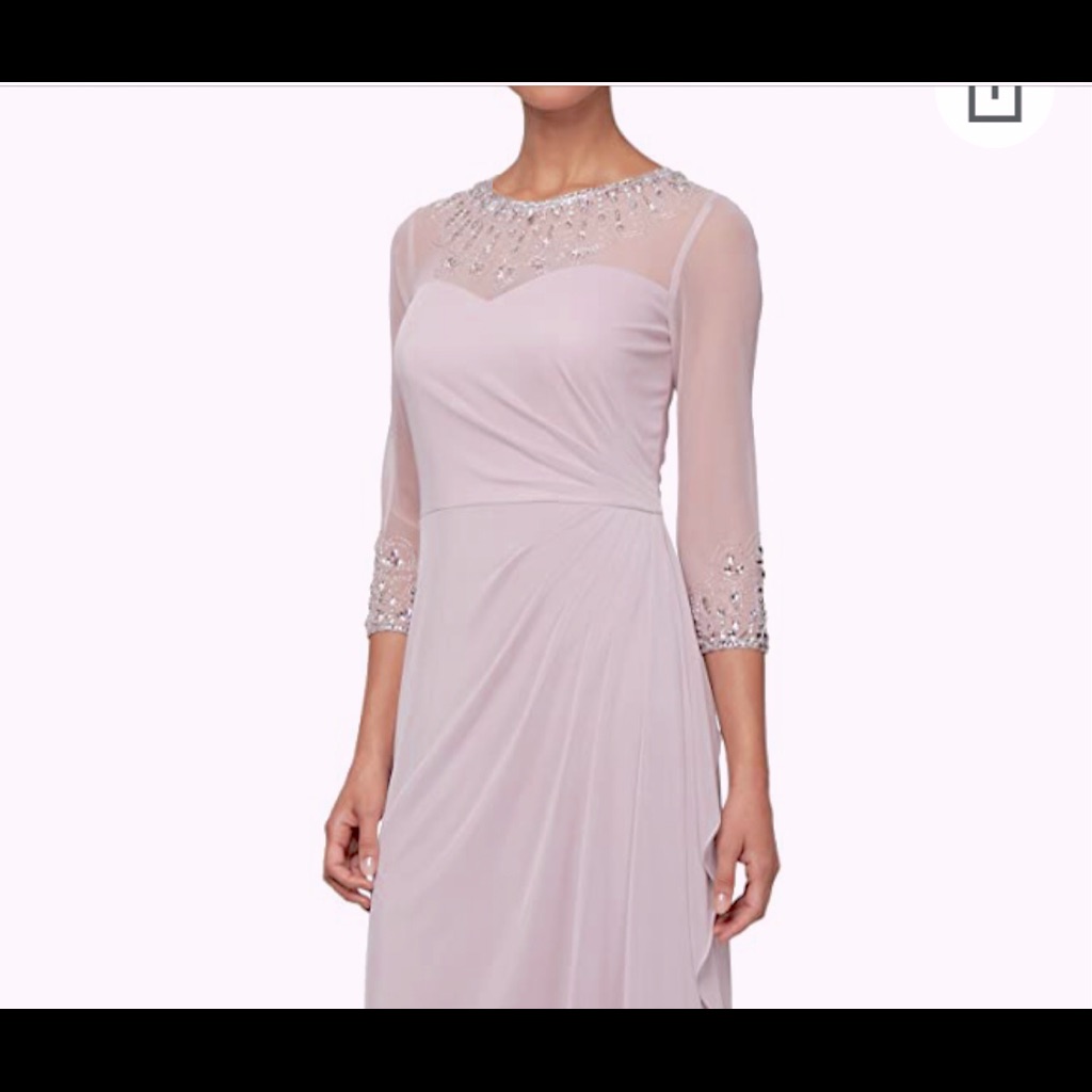 Formal Dress Women Sz 12 Alex Evening Dusty Orchid